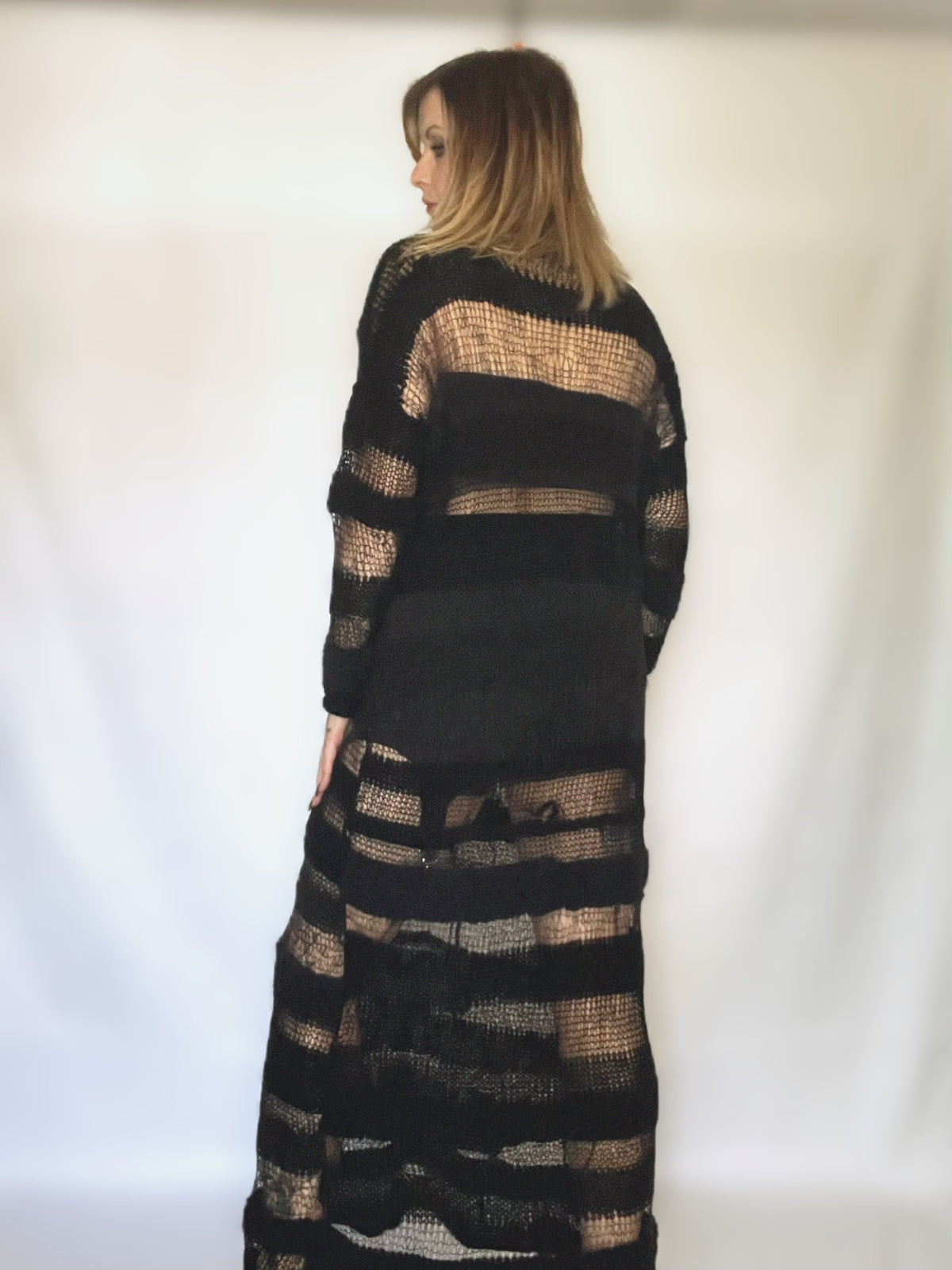 READY TO SHIP WASTELAND 2.0 MAXI TURTLENECK SWEATER DRESS