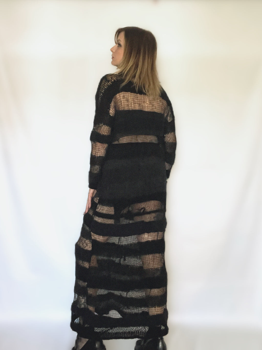 READY TO SHIP WASTELAND 2.0 MAXI TURTLENECK SWEATER DRESS