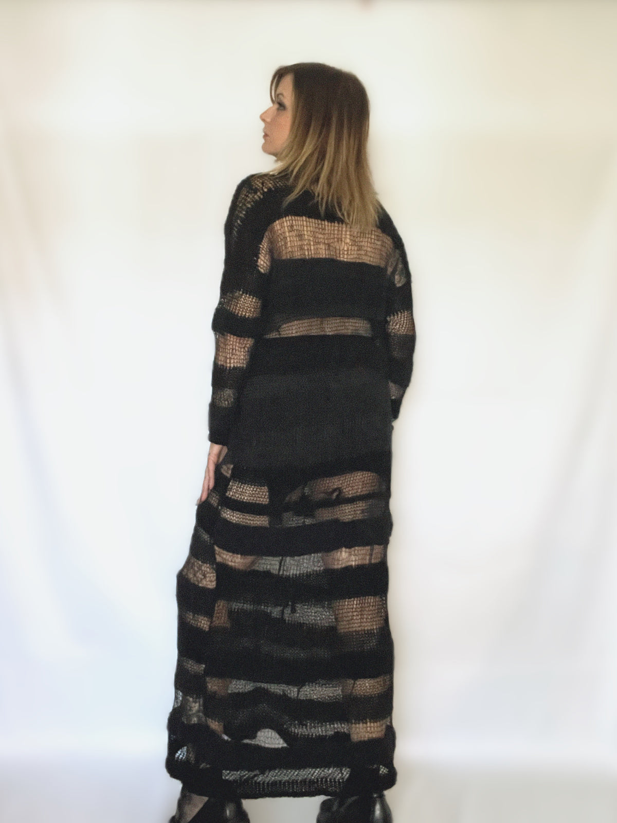 READY TO SHIP WASTELAND 2.0 MAXI TURTLENECK SWEATER DRESS