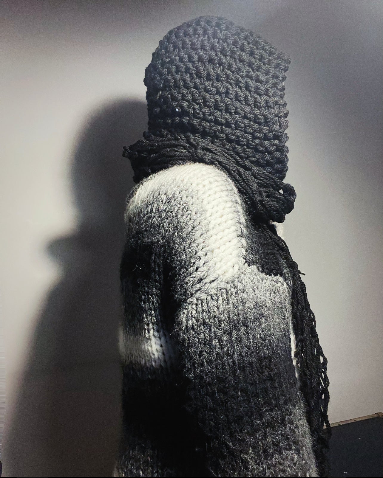 COCOON HOODED SCARF PATTERN